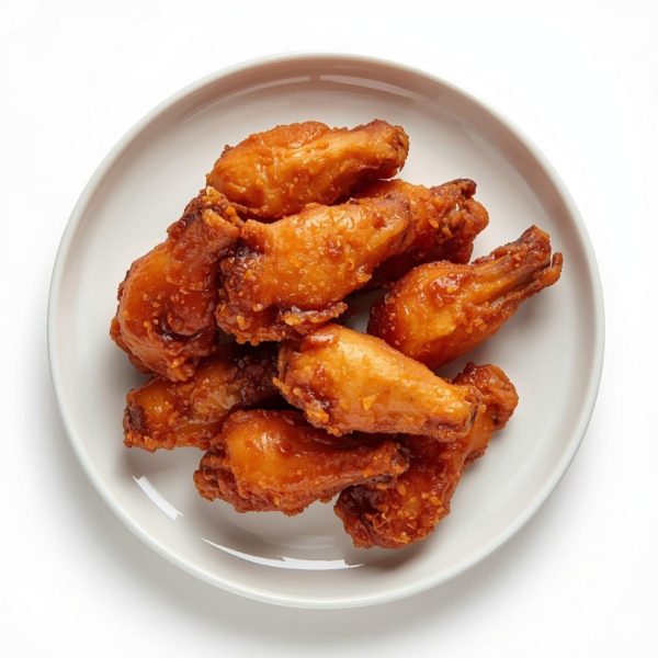 chicken wings over view